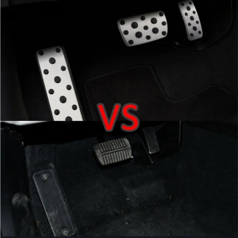 Car Pedals Kit for Subaru Forester 2006-2018 XV 2012-2017 Impreza 2006-2015 Gas Brake Pedal Restfoot Pedal Covers