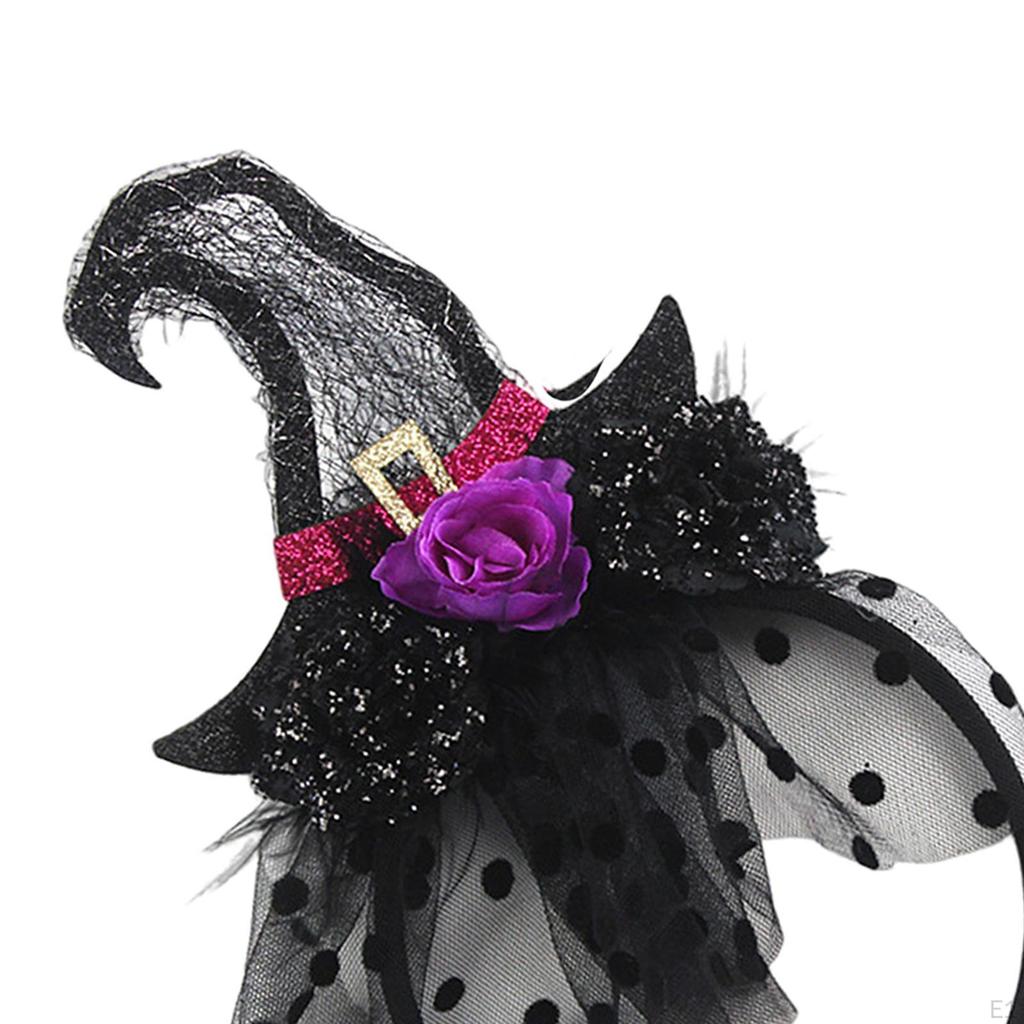 Halloween Hat Headband Hair Hoop for Party Cosplay Carnival