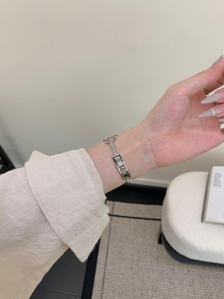 Redmi Watch 4/5 Kamelien-Diamantarmband & Xiaomi Smart Band Metallarmband