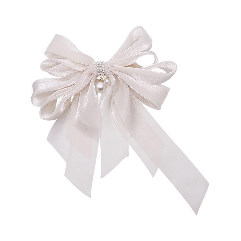 Korean Summer Organza Oversized Bow Hairpin for Women