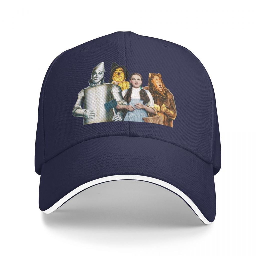 Wizard Of Oz/ Dorothy Tin Man Scarecrow/No Place Like Home Baseball Cap summer hat Sunhat Designer Man Women's