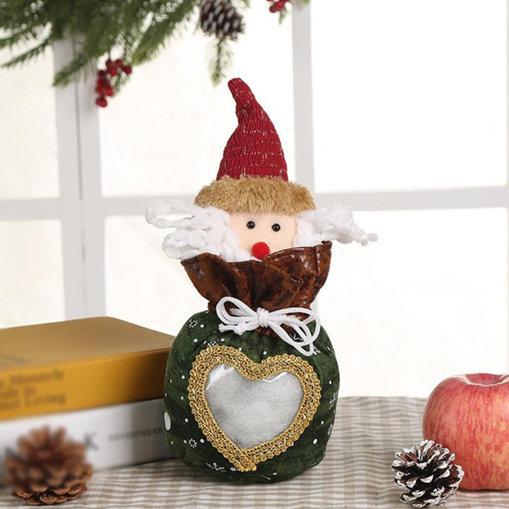 

Santa Velvet Gift Bags Christmas Apple Candy Bag Christmas Decorations For Home Noel Xmas Ornaments Newest Year 2023
