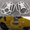 Vespa Sprint 150 Wing Footrest Frame with Cup Holder & Luggage Rack.
