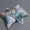New 3pcs Duvet Cover and Pillow Case Set No Filling European Light Luxury Jacquard Woven Polyanthous Type Family Bedroom Bedding