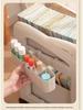 Compact Movable Backpack & Book Storage Trolley with Multi-layer Design for Under-table Use