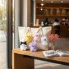 Cute Plush Cat Doll Pendant Girl Backpack Doll Pendant Couple Bag Keychain Decorative Gift