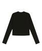 EASY NO EASY Easy See-Through Long Sleeve - Black