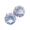 Rose Bohemian Earrings Women Light Luxury Sweet Flower Earrings Trendy Flower Stud Earrings  Party