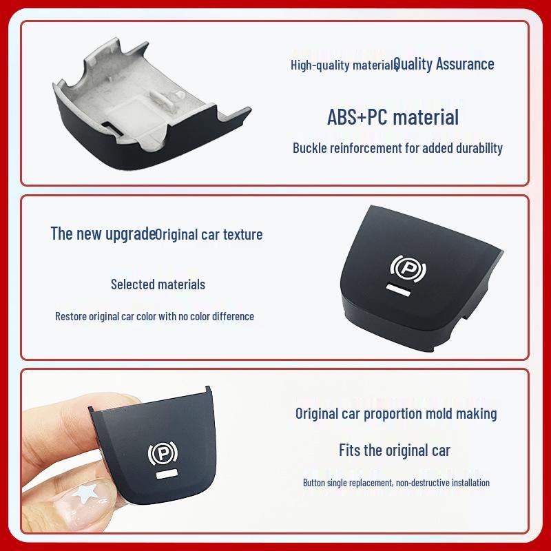 Porsche Macan Electronic Handbrake & Parking Switch Cover Plate