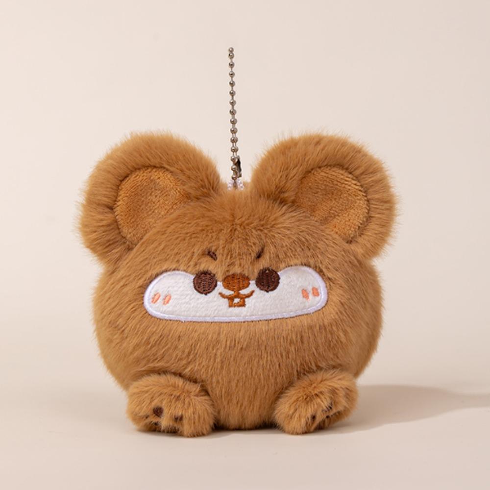 Raccoon Animal Doll Pendant Panda Puppy Plush Keyring Animal Plush Toy Keychain  Kids Toy