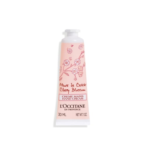 

L OCCITANE Cherry Blossom Hand Cream, 30mL, Moisturizing for Dry Skin, Popular for Men and Women, Cherry Blossom Infused