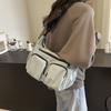 Casual bag women's 2025 new summer oblique span bag casual fashion shoulder bag large capacity class commuter bag