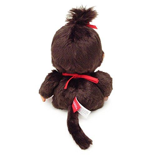 Sekiguchi Monchhichi Premium Standard Plush Toy, Medium, Brown, Girl, 226351