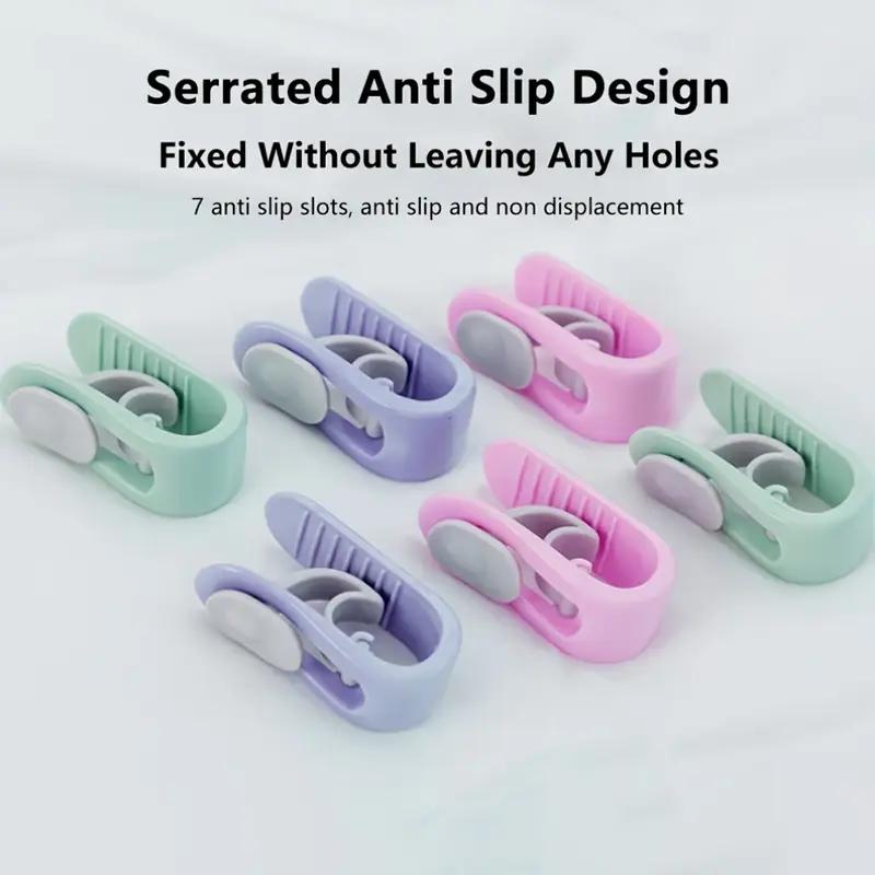 6Pcs Bedroom Bed Sheet Clips Quilt Holder Non-slip Quilt Blanket Clip Curtain Blankets Quilt Cover Clip Fastener Fixer Device