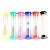 2 Minute Sandglass Colorful Small Hourglass 120 Second Timer Hourglass Shower Timer  Plastic Small Sandglass Student Gift