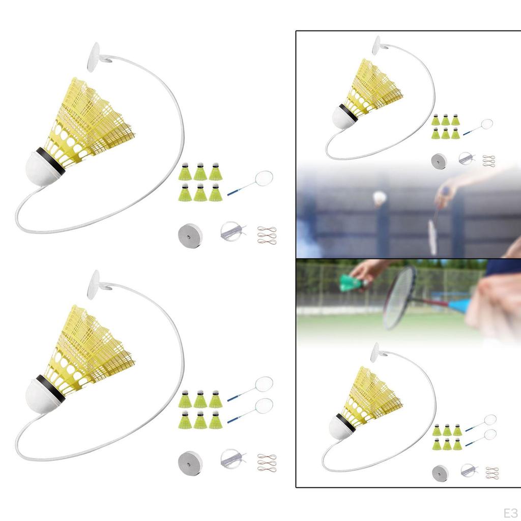 Badminton Practice for with Shuttlecock Set