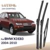For BMW X3 E83 2004-2010 2005 2006 2007 2008 2009 Wiper Front&Rear Wiper Blades Windshield Windscreen Window Brushes 22"+20"+14"