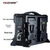 7 Shadow Chen V-Port RL-4KS Four-Way Charger: Independently Charges Camera Batteries Simultaneously.