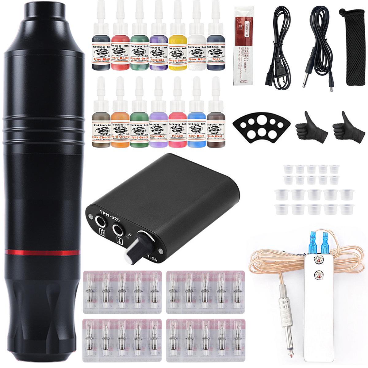 

Lichen A2 Tattoo Pen Set: Motorized Machine for Lining & Shading
