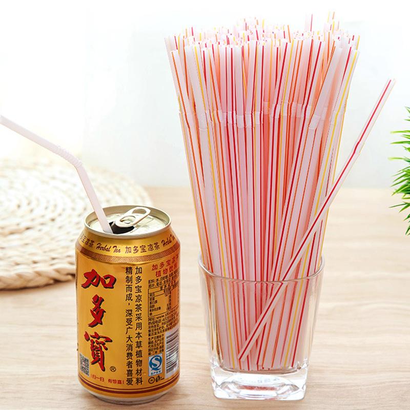 Portable.Party 50/100Pcs Multifunction Tea Juice Plastic Disposable Bendable Flexible Children Drinking Straws Elbow Straw  Jewelry Accessory
