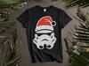 Retro Santa Stormtrooper Custom T-shirt T Shirt Men Women Unisex Tshirt K702