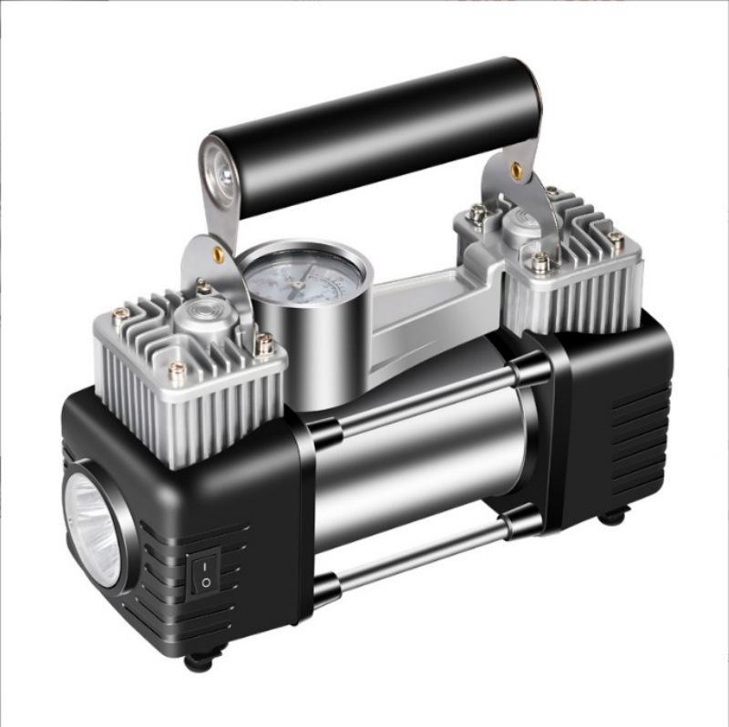 

Двухцилиндровый 12 В портативный автомобильный и домашний воздушный насос для шин