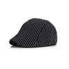 New Striped Beret Sunscreen Breathable Sun Hats Painter's Hat Summer