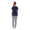 Pierre Cardin Zero Collar Cotton Short Sleeve Women's Pajamas Set