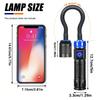 Magnetic LED Flashlights, 360° Rotation Lamp Head,Aluminum Alloy Rechargeable Work Torch,Waterproof Outdoor BBQ Camping Lights