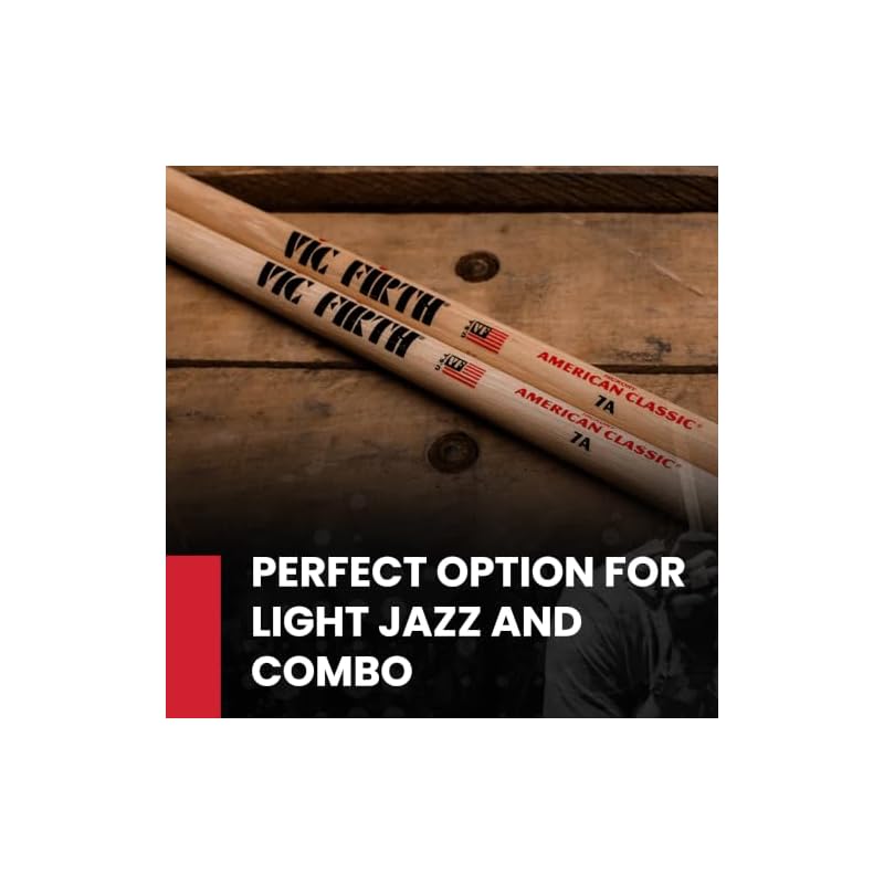 VIC FIRTH AMERICAN CLASSIC (Hickory) Drumsticks VIC-7A