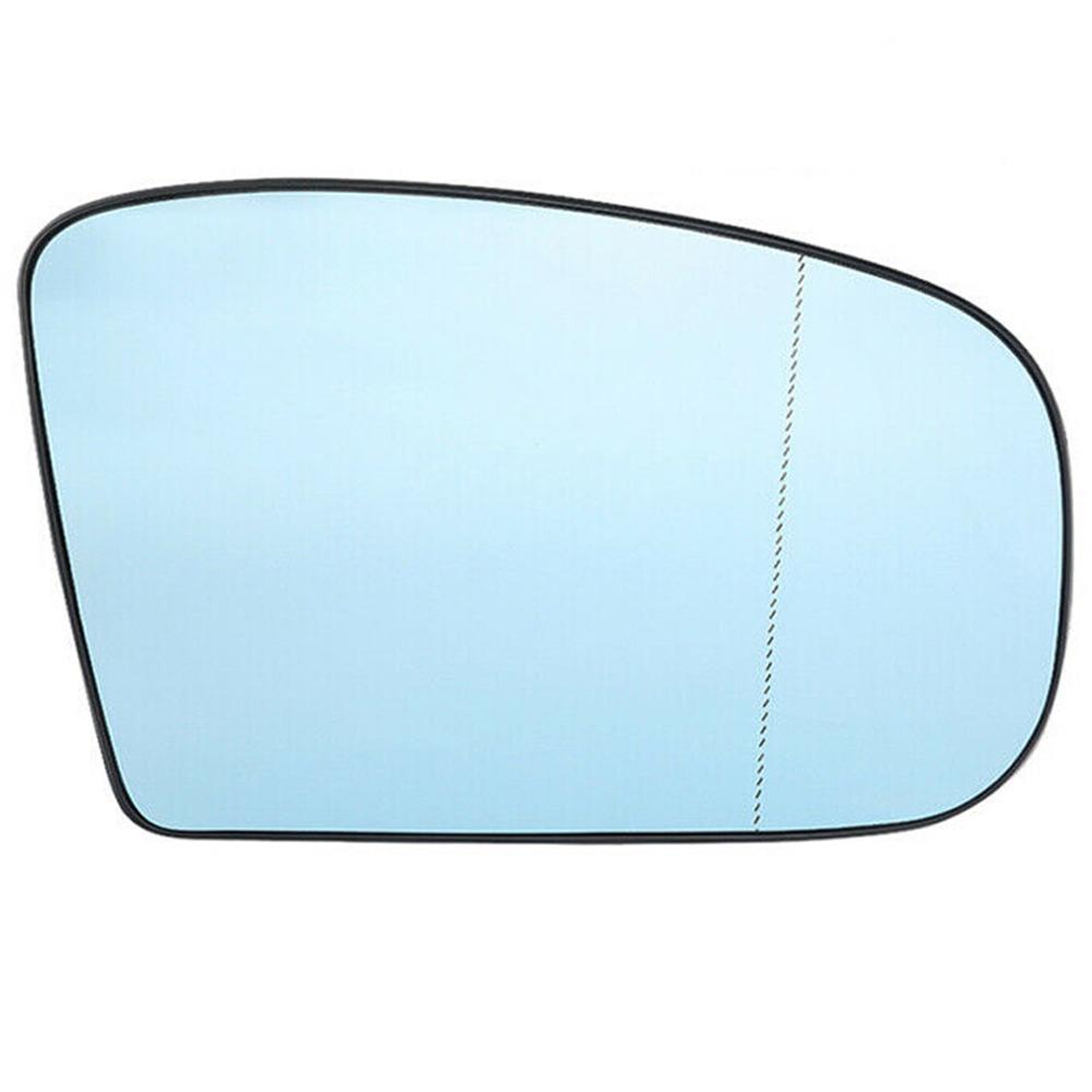 Left Right Heated Side Mirror Glass Rearview Mirror White Blue Lens for Mercedes Benz S-Class W220 1998 1999 2000 2001 2002