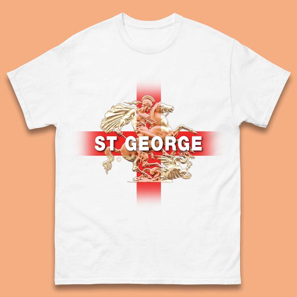 St George & The Dragon T-Shirt Womens Tops Tees