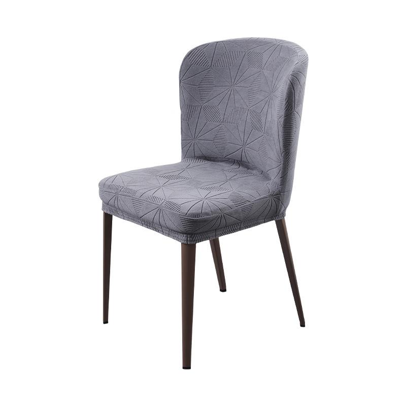 Nowoczesny Prosty Uniwersalny Zestaw Krzeseł Beller Pokrowiec na Krzesło Jadalne Domowy Pokrowiec na Krzesło Zakrzywione Pełne Oparcie Zintegrowany Pokrowiec na Stołek