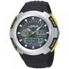 R2323DX9 Black Silicone Strap Men's Watch