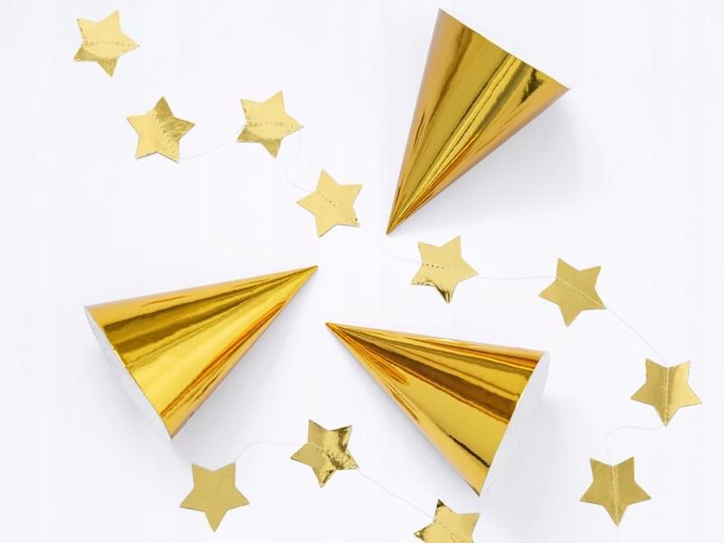 Gold Caps 6 pcs