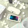 eXtremeRate Custom Cover for PlayVital Switch Protective Cover for Switch Lite with Screen Protection Film Lite, (hard) - 1 [Ivory Color]