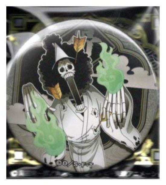 

Can Badge One Piece Can Badge 20 Wano Country Mugiwara Store Brook Vol.