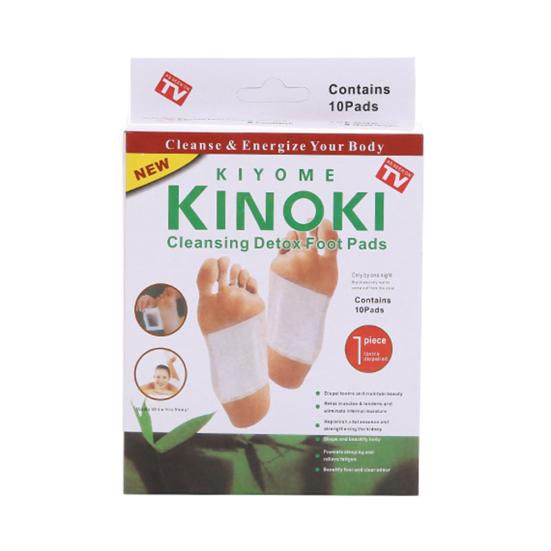 10Pcs Detox Foot Patches Stickers Weight Loss Humidity Removal Adhesive Pad