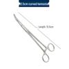 Stainless Steel Hemostatic Forceps Tweezers with Straight/Curved Tips & Needle Holder for Pet and Fishing Hook Removal