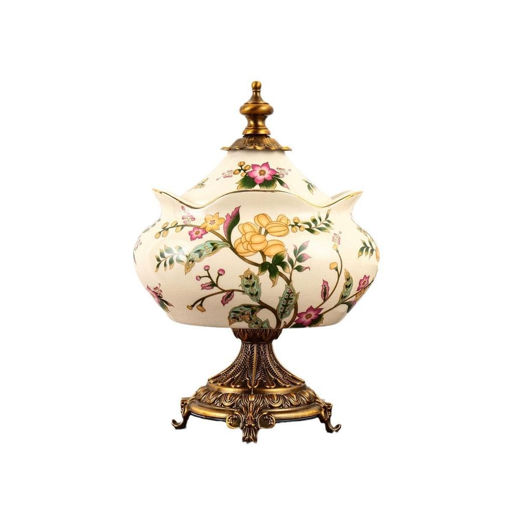 American Retro Ceramic Storage Jar Crafts, European General Jar Ornaments