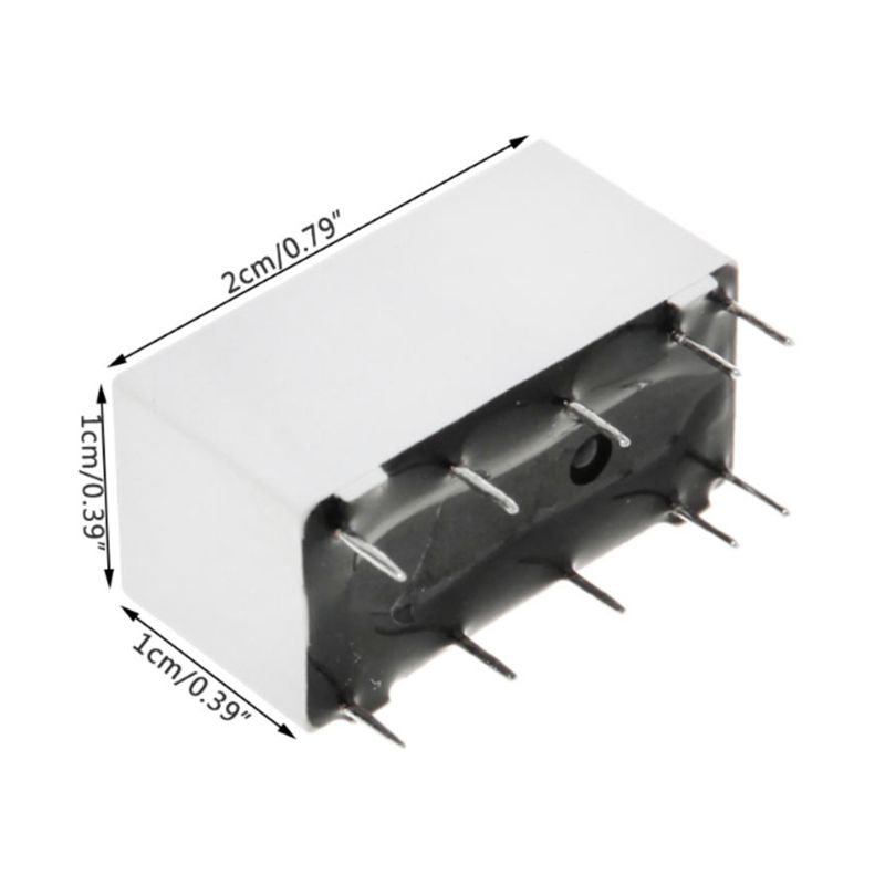 HFD2-003-M-L2-D Double In-line Single Coil Relay 10 Pin 3V Coil Bistable Latching Micro Mini Relay Easy To Install