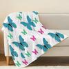 Flannel Fleece Blanket, Hemmed Edge Soft Warm Plush Throw, Cozy Home Decor for Couch Sofa, Perfect for Halloween Christmas, Lounging & Bedroom Use