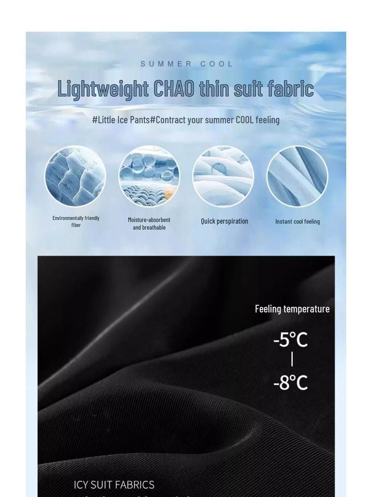 Women's High-Waisted A-Line Ice Silk Bermuda Shorts