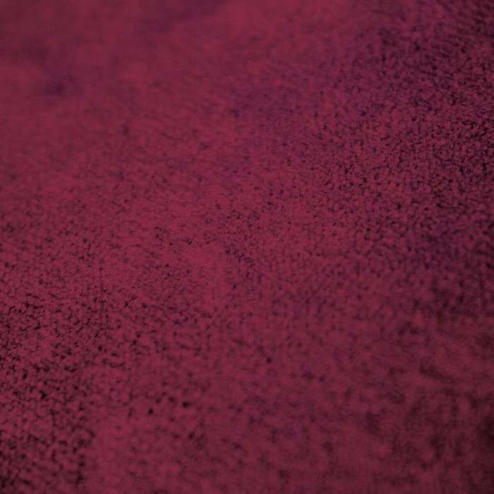 Coussin en velours rouge bourgogne 60x40