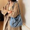 Women's Multi-Pocket Large Capacity Denim Bag Shoulder Crossbody Bag