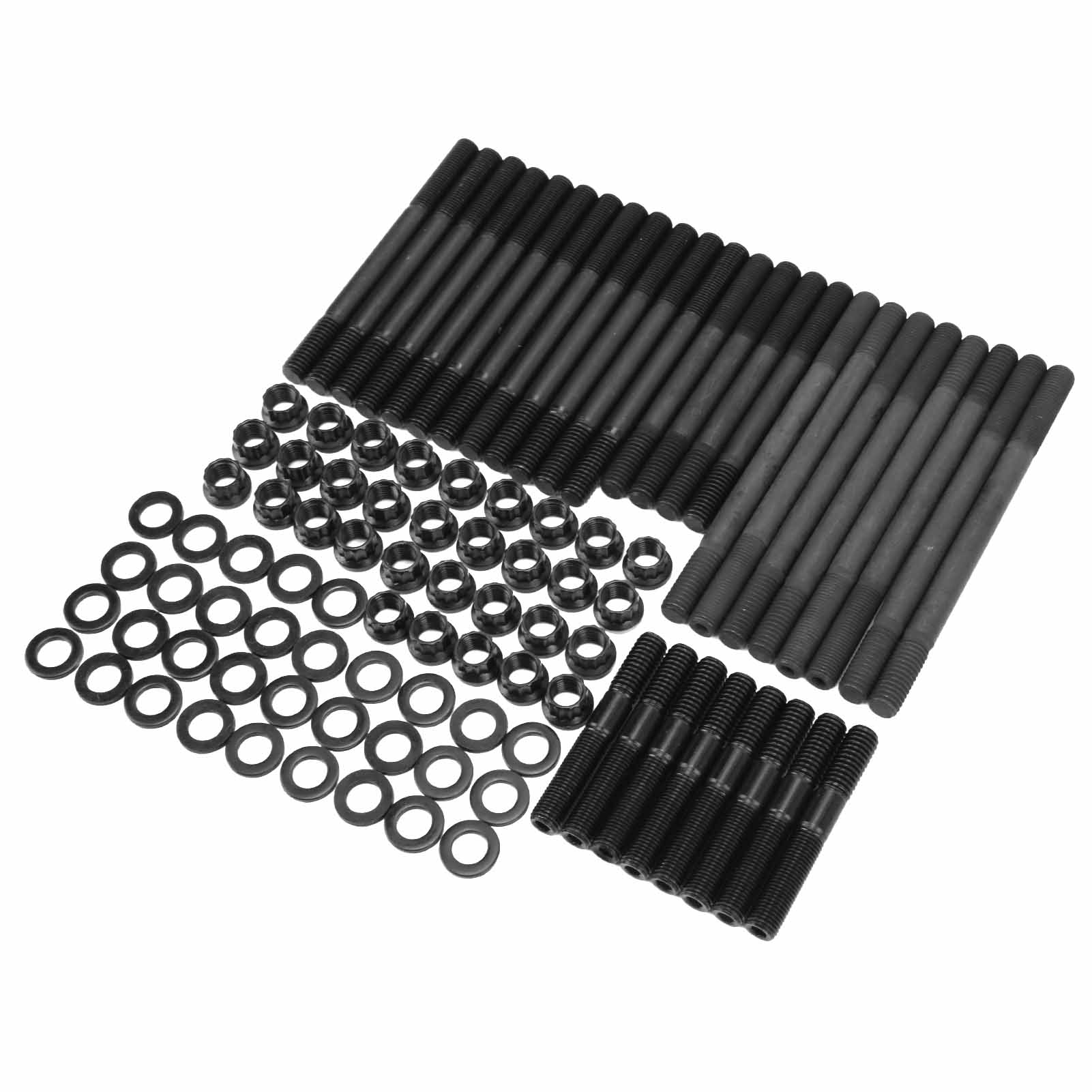 

12 Point Cylinder Head Stud Nut Gasket Set 135‑4001 Replacement for Chevy Big Block V8 6.5L 1966‑2000