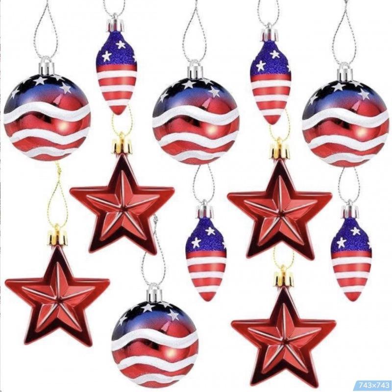 36-Piece Handmade Walnut Cracker Christmas Ornament Set - Ideal for Holiday Gifts & Tree Decoration