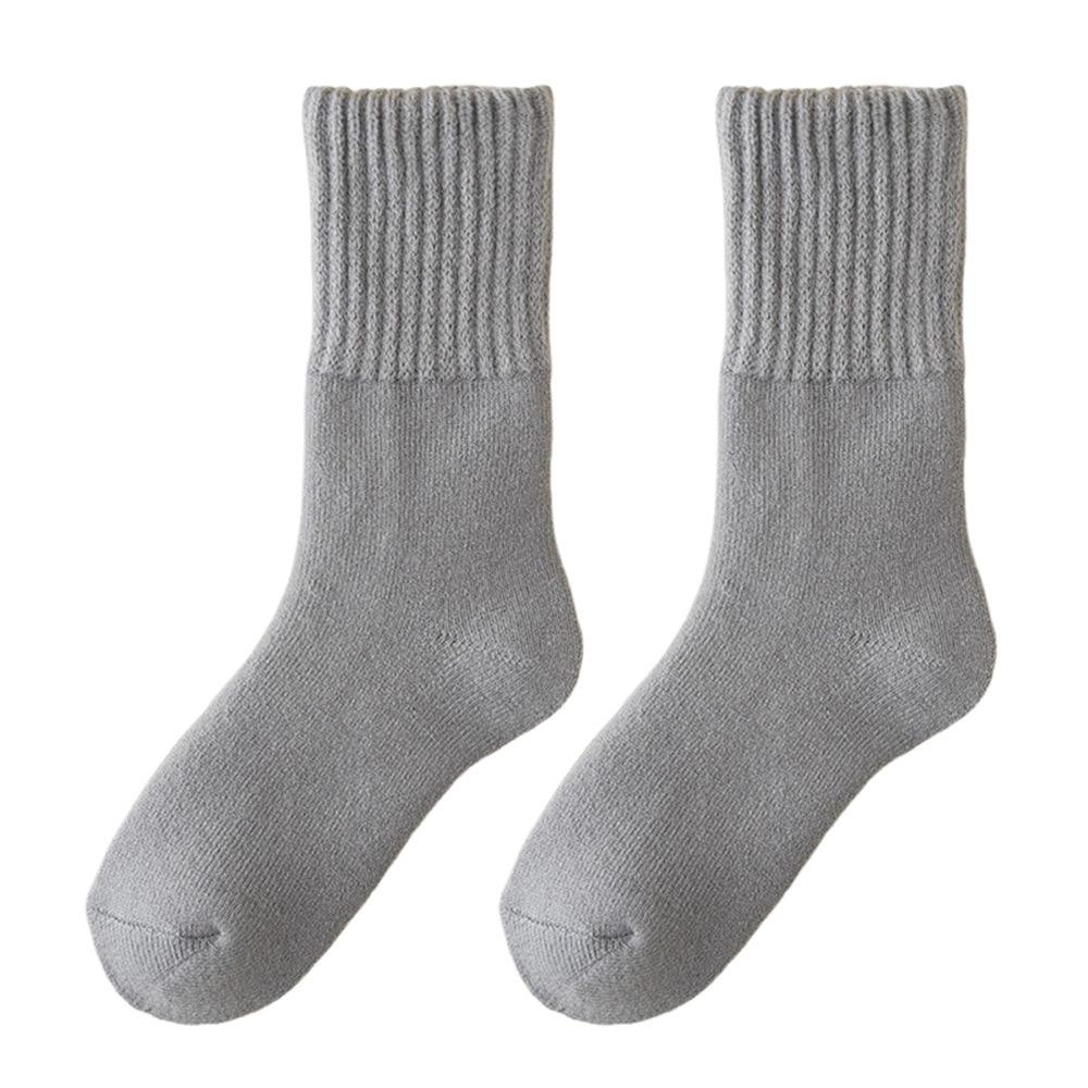 Fashion EU38-44 Men Thicken Sock Elastic Merino Wool Socks Cold Protection Thermal Stockings Winter Warm