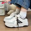 Damen Plateau-Sneaker im Retro-Stil