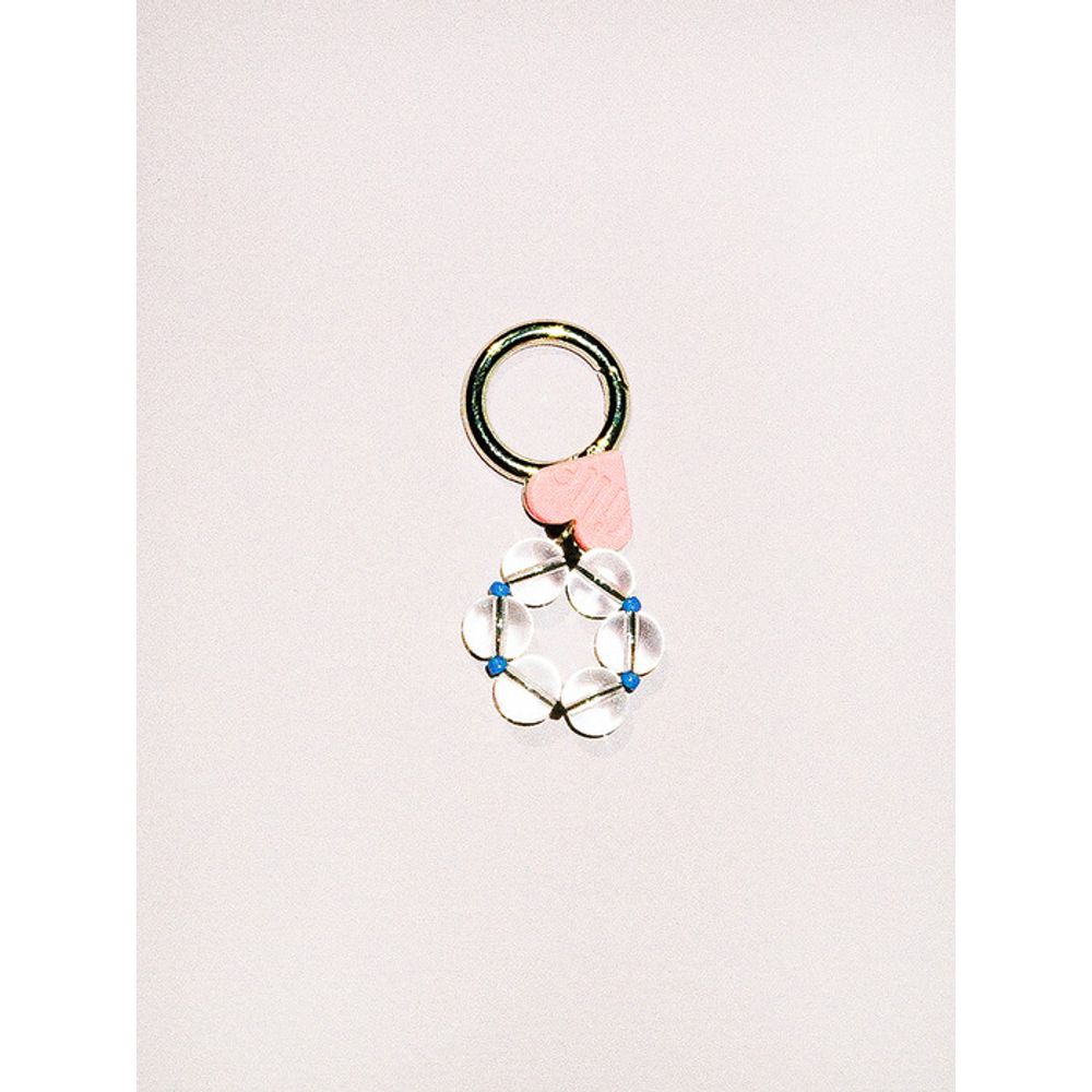 Fille [Steel O-ring] Clear Mini Flower String - 3Colors
